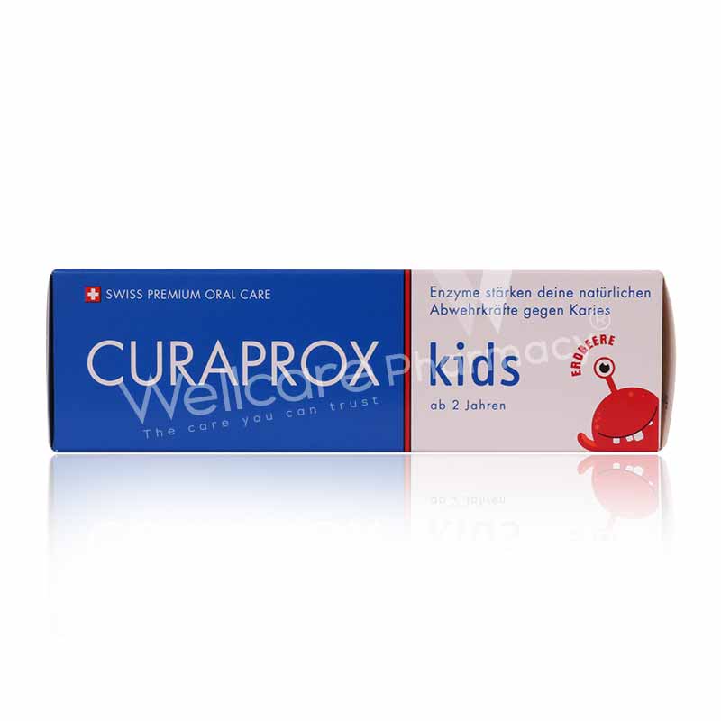 Curaprox Kids Toothpaste Strawberry Flavor 60ml-73370286 - Image 3