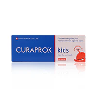 Curaprox Kids Toothpaste Strawberry Flavor No Fluoride 60ml-73370285 - Image 2