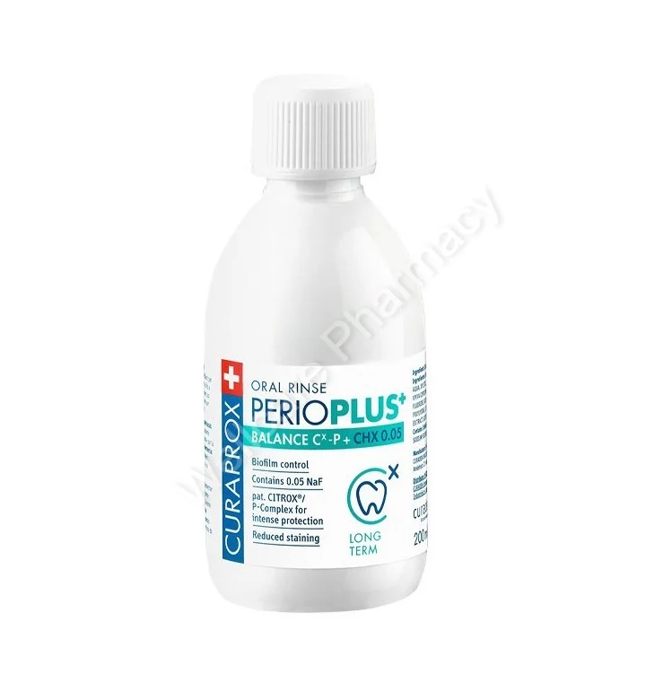Curaprox Perioplus Balance Oral Rinse 200ml
