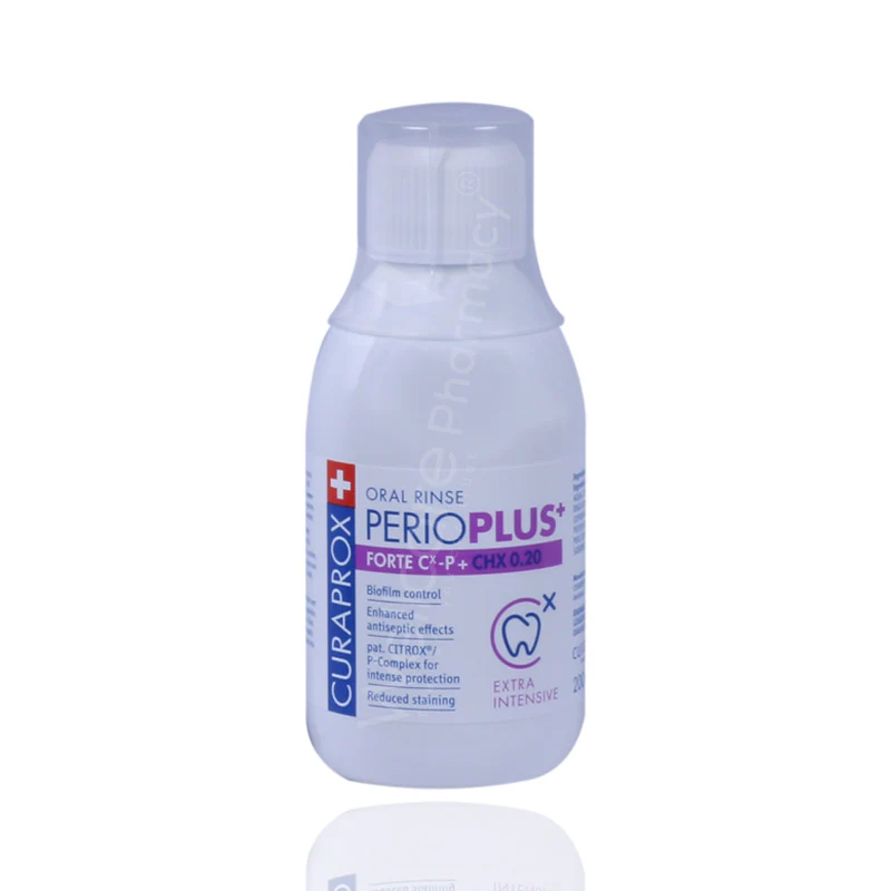 Curaprox Perioplus Forte 220 Oral Rinse 200ml - Image 3
