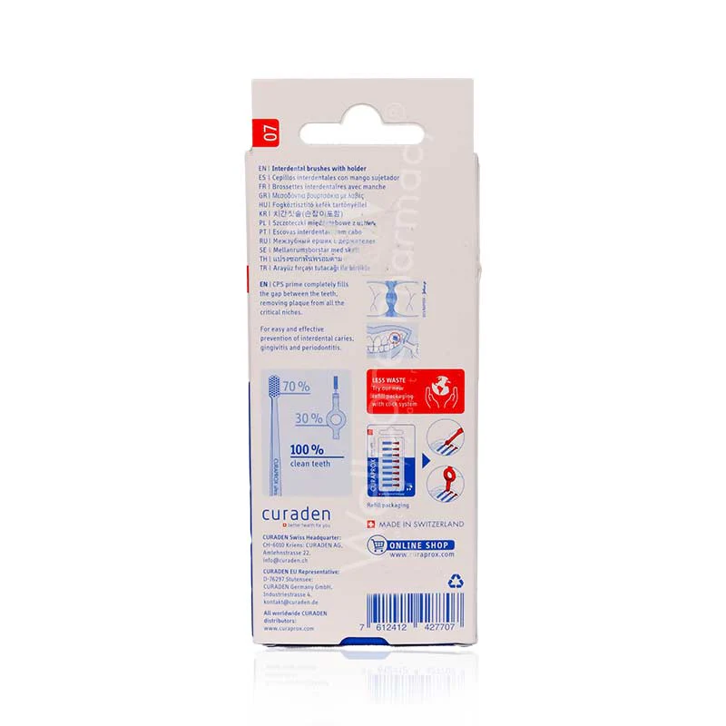 Curaprox Prime Start Cps07 Interdental Brush With Holder - Image 3