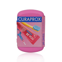 Curaprox Travel Set Pink - Image 2