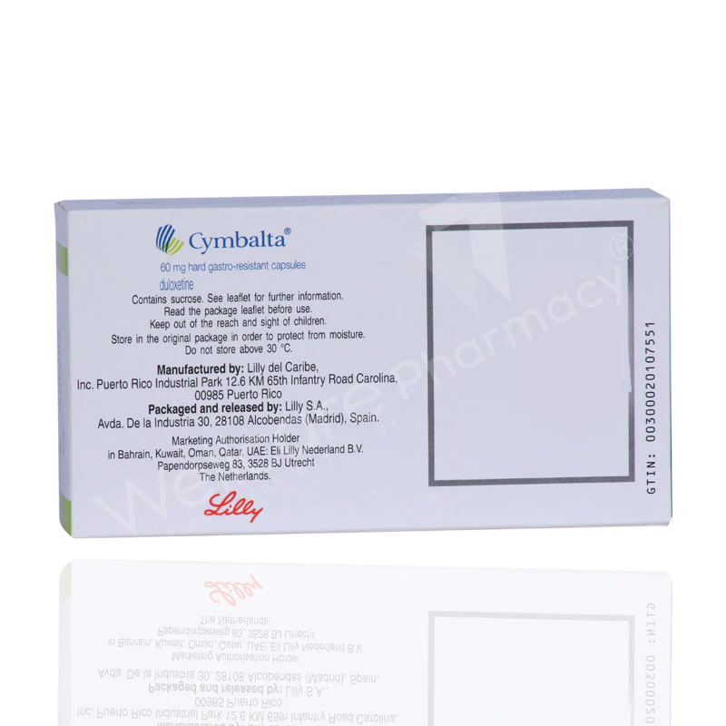 Cymbalta 60mg Capsules 28'S - Image 3