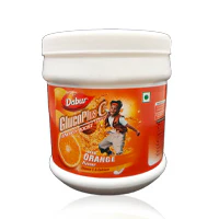 Dabur Glucose Vitamin C Orange Flavour 400g - Image 2