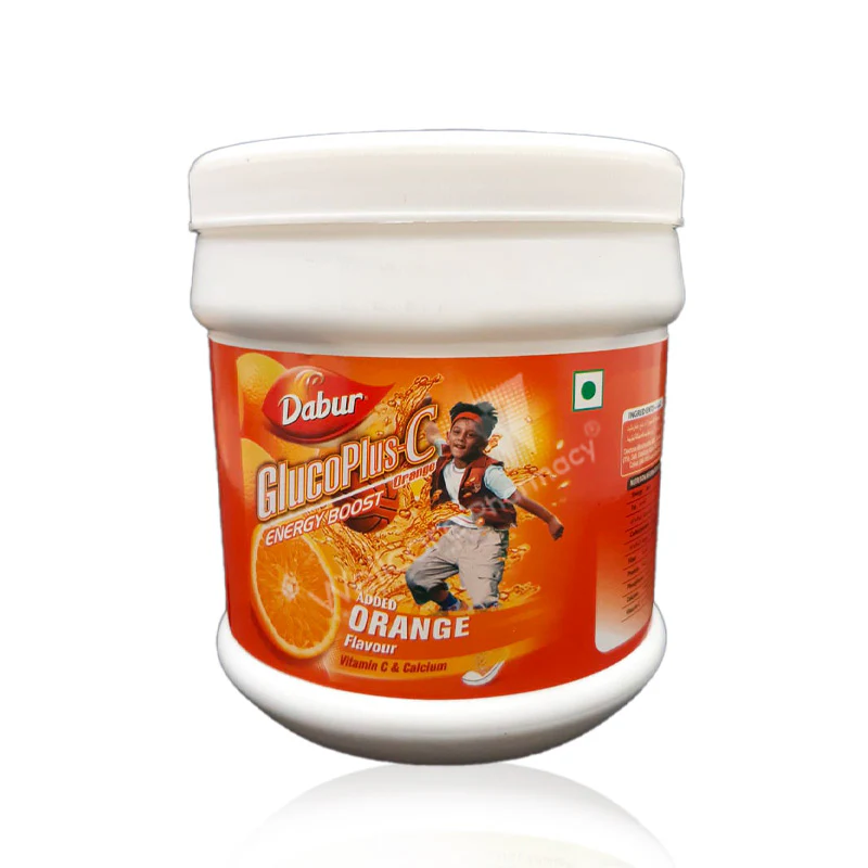 Dabur Glucose Vitamin C Orange Flavour 400g - Image 3