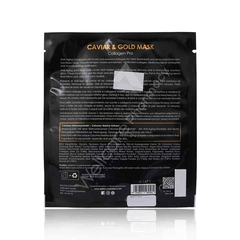 Dalton Caviar & Gold Sheet Mask 20ml - Image 3