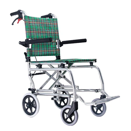 Dayangl Aluminium Wheelchair Half Folding Back Bj-40