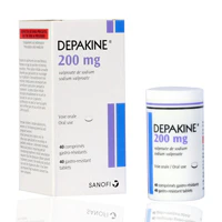 Depakine 200mg Tablets 40'S - Image 2