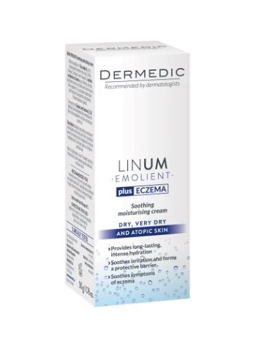 Dermedic Linum Emolient Soothing Moisturizing Cream 50g - Image 4