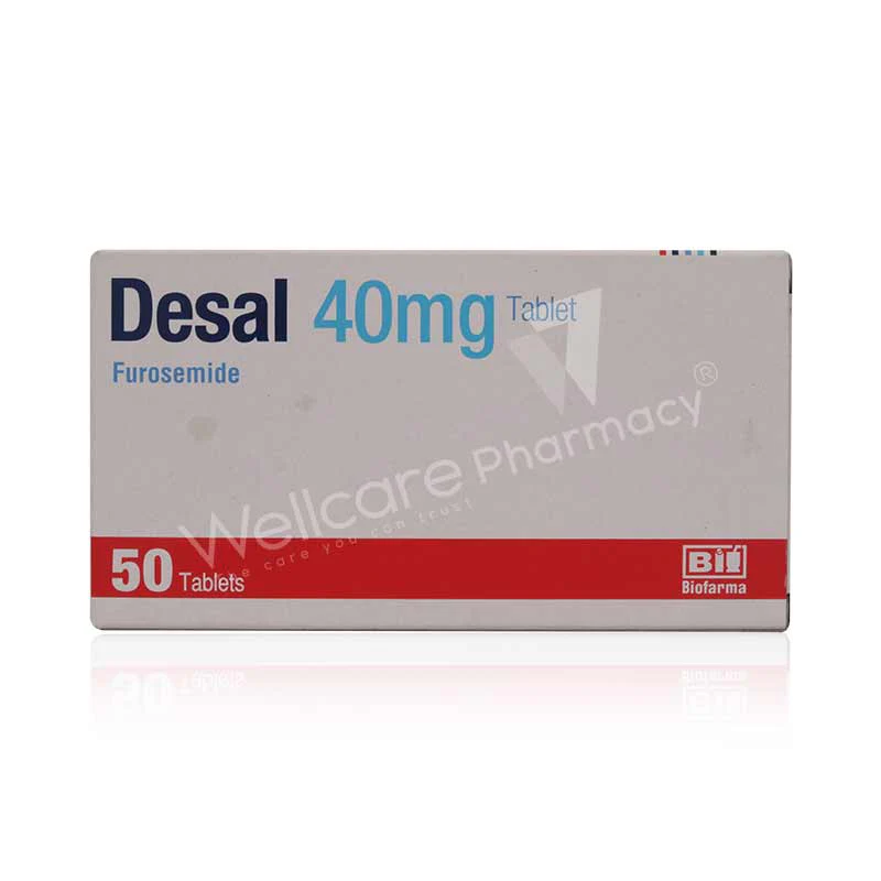 Desal 40mg Tablets 50'S