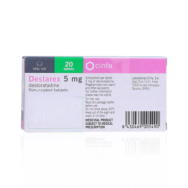 Deslarex 5mg Tablets 20'S - Image 3
