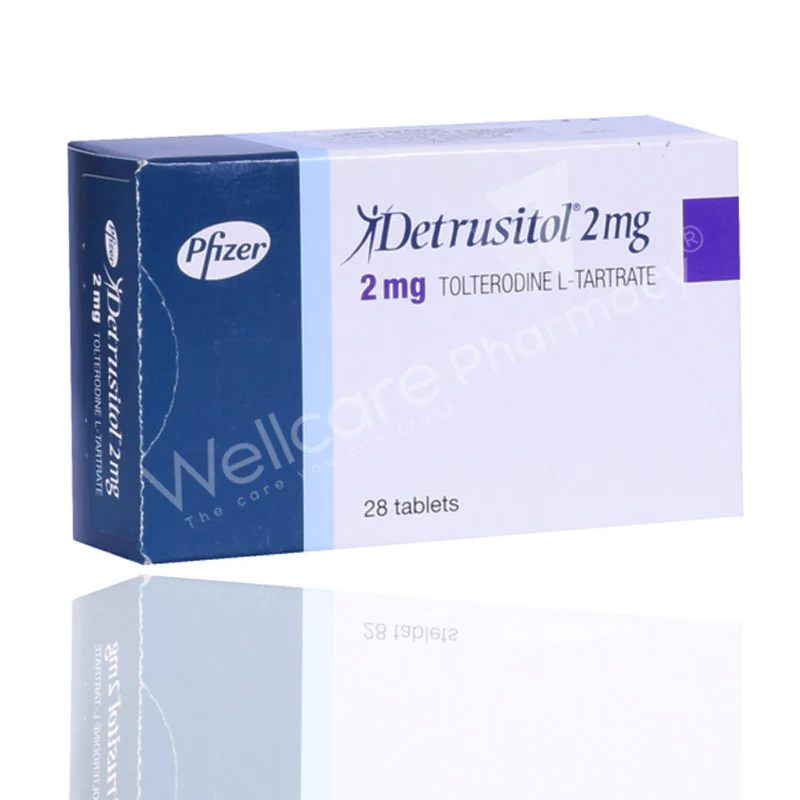 Detrusitol 2mg Tablets 28'S