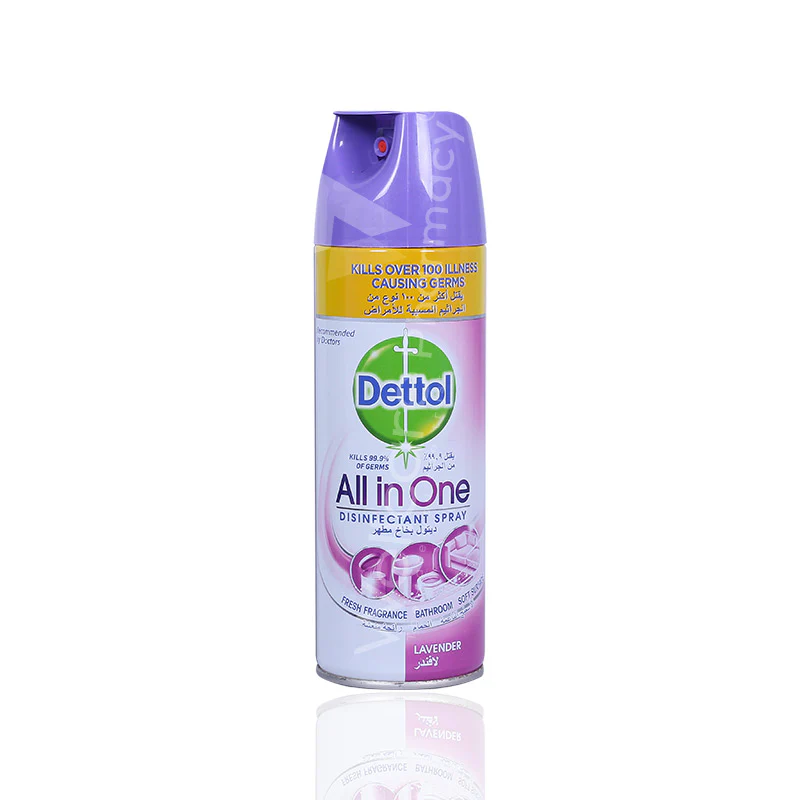 Dettol All In One Disinfectant Spray Lavender 450ml - Image 3