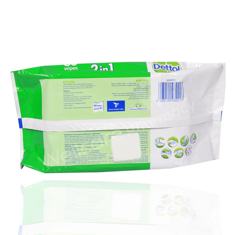 Dettol Anti Bacterial Wipes 80'S - Image 3