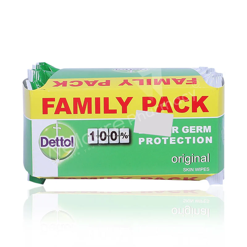 Dettol Antibacterial Original Wipes Family Pack 5'S - Image 3