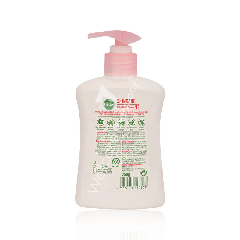 Dettol Hand Wash Skincare 250ml - Image 3