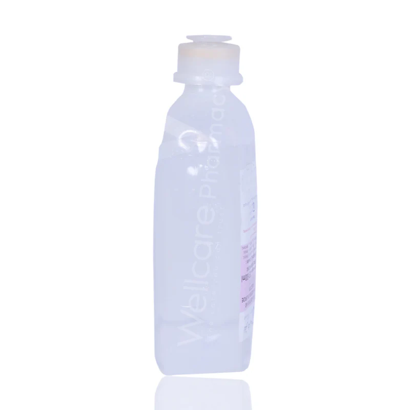 Dextrose 5% Plus Sodium Chloride 0.9% Bottle 500ml - Image 3