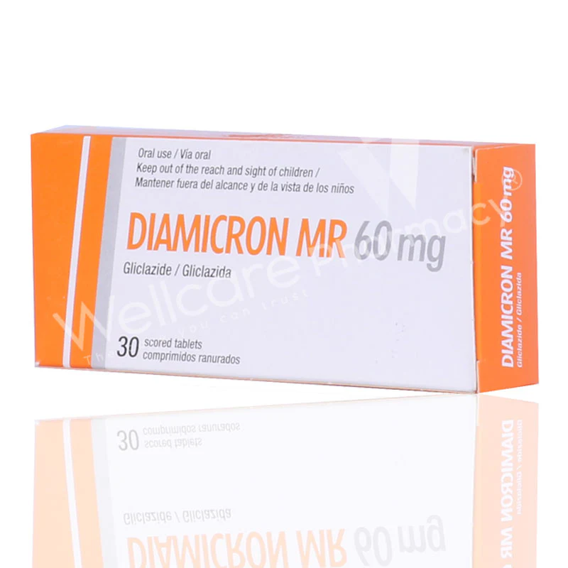 Diamicron Mr 60mg Tablets 30'S