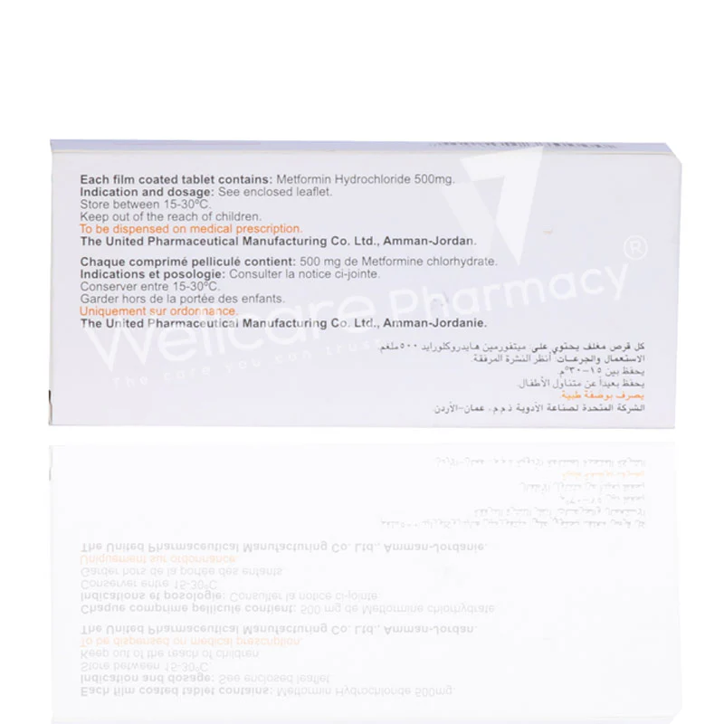 Diaphage 500mg Tablets 50'S - Image 3