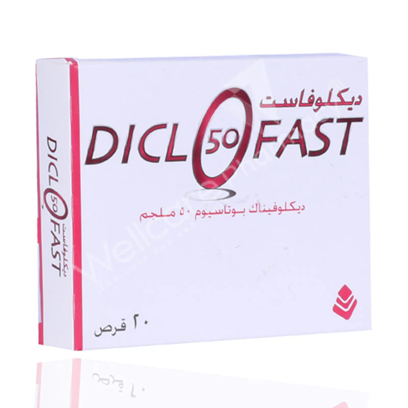 Diclofast 50mg Tablets 20'S