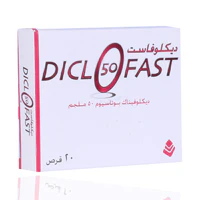 Diclofast 50mg Tablets 20'S - Image 2