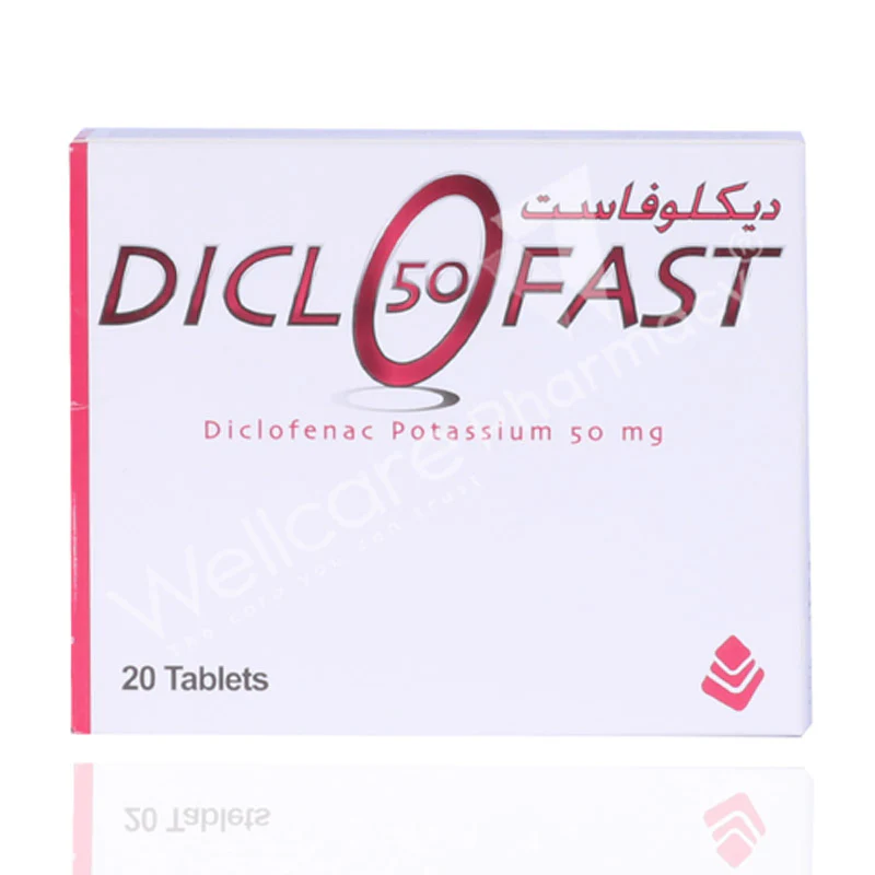 Diclofast 50mg Tablets 20'S - Image 3
