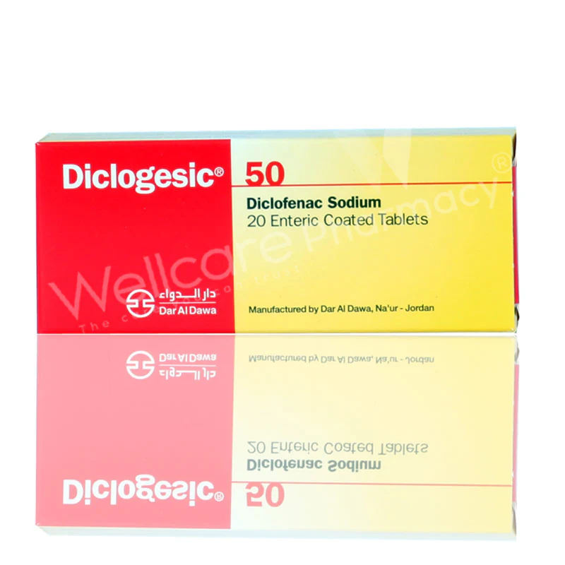 Diclogesic 50mg Tablets 20'S