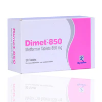 Dimet 850mg Tablets 50'S - Image 2