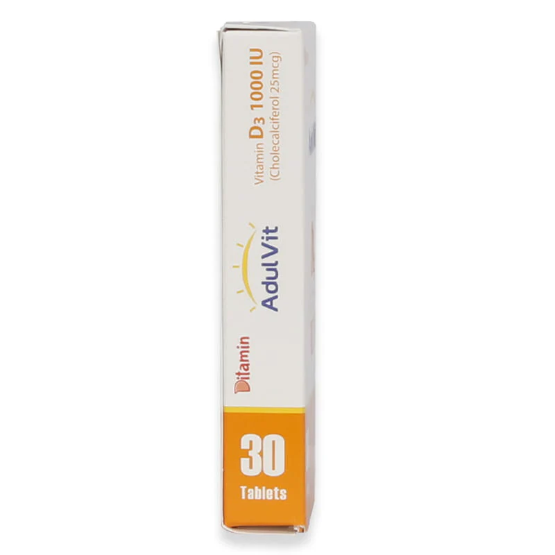 Ditamin Adulvit Vitamin D3 1000iu Tablets 30'S - Image 2