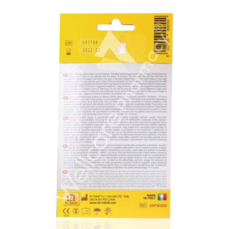 Do.Tobell Wart Remover Plasters 32'S - Image 3