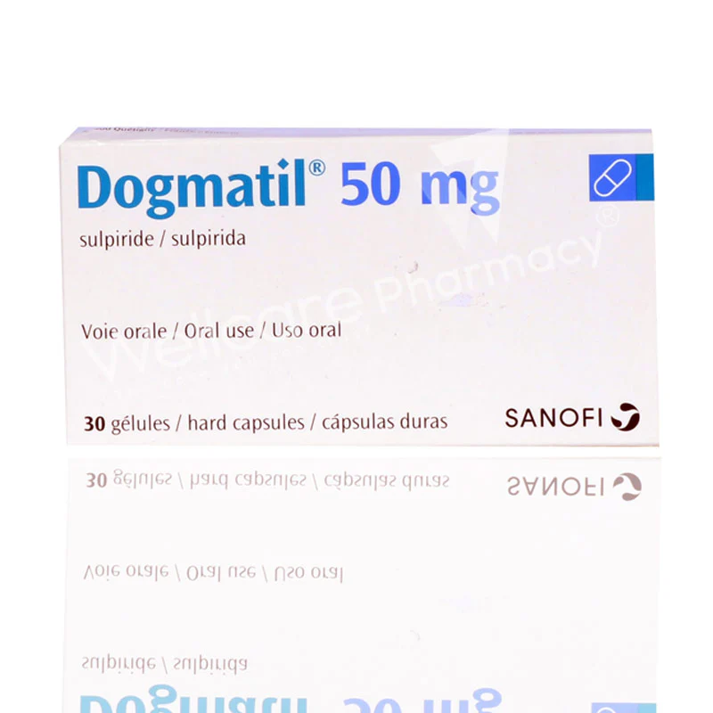 Dogmatil 50mg Capsules 30'S