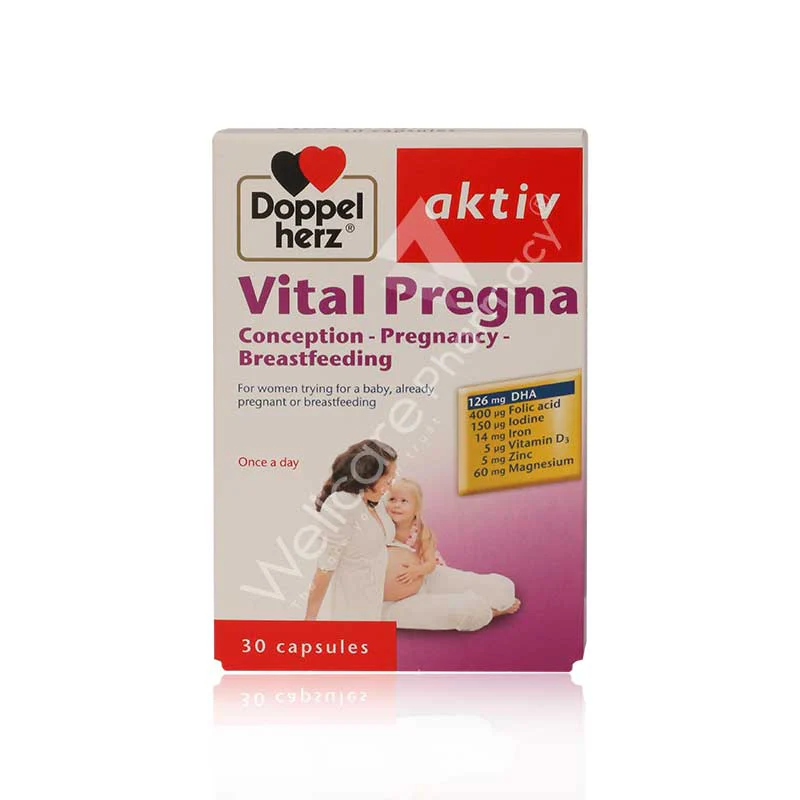 Doppelherz Aktiv Vital Pregna Capsules 30'S