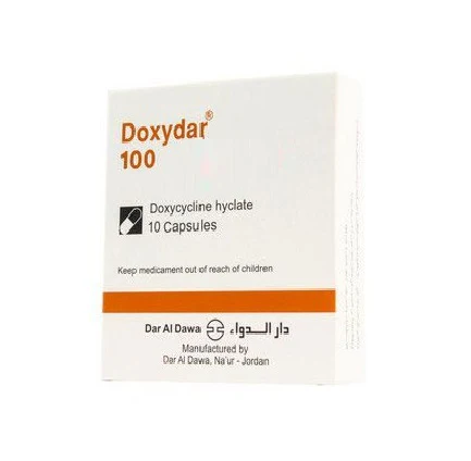 Doxydar 100mg Capsule 8'S