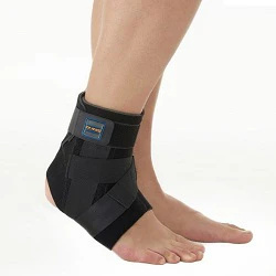 Dr.Med A002-1 Cross Strap Ankle Support With Stays Large Left - Image 2