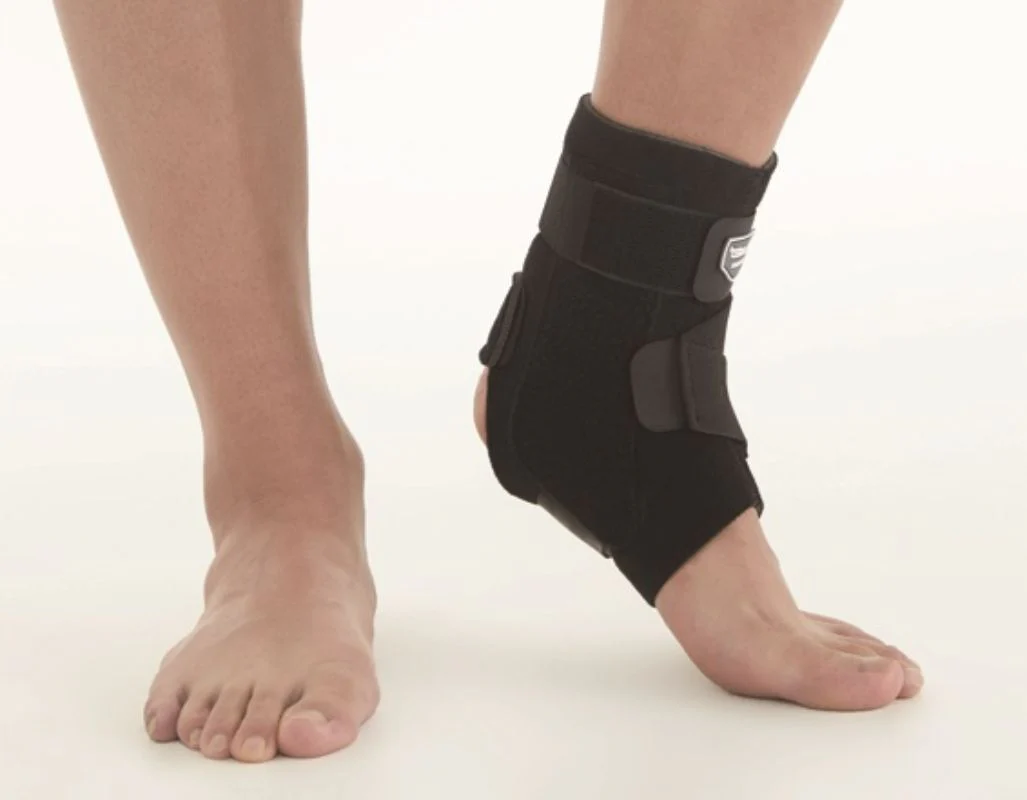 Dr.Med Cross Strap Ankle Support With Stays Extra A002-1 Large Left - Image 3
