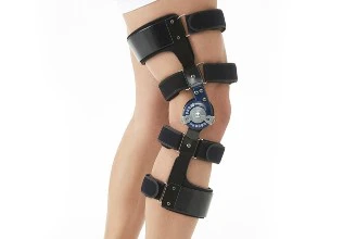 Dr.Med Post Operative Rom Knee Brace With Revolving Dial Lock Left K017 Medium - Image 3