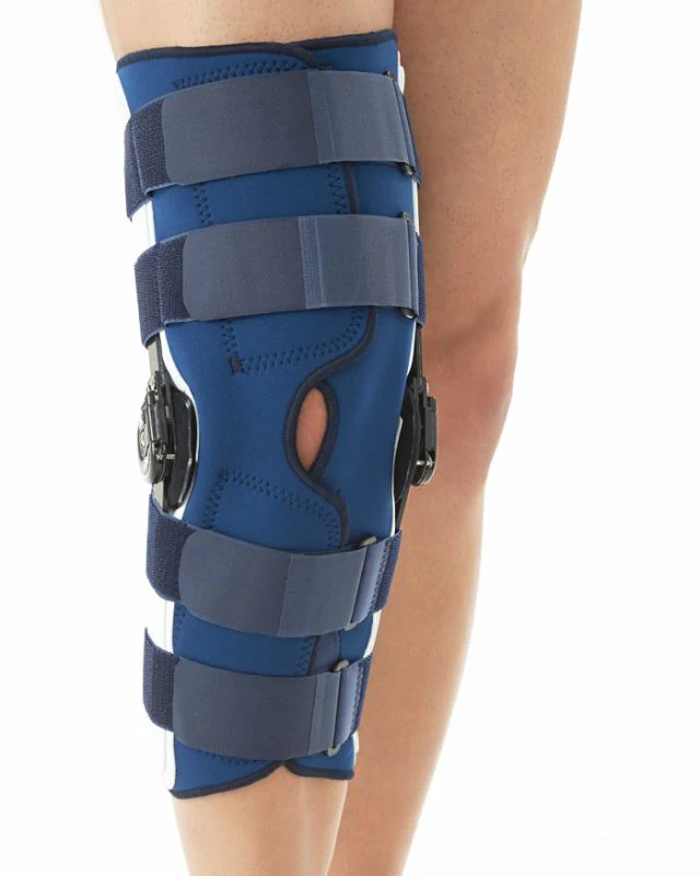 Dr.Med Rom Knee Brace With Dual Pin Lock Long K015 Large - Image 2