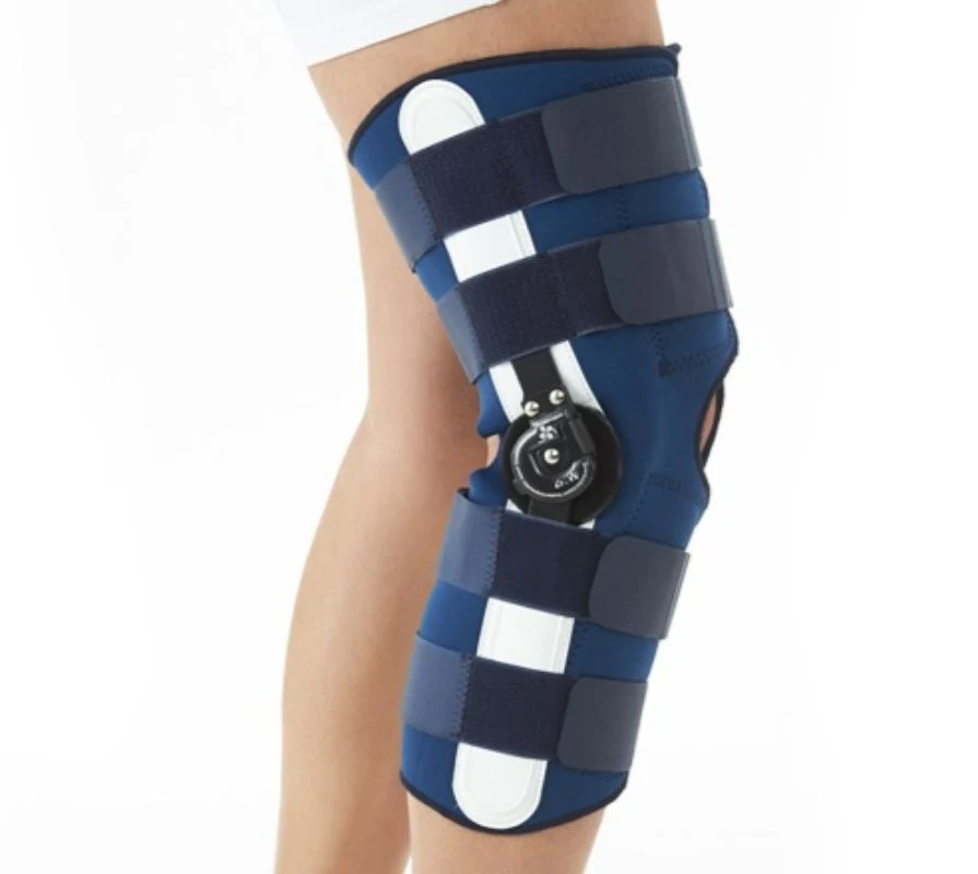 Dr.Med Rom Knee Brace With Dual Pin Lock Long K015 Large - Image 4