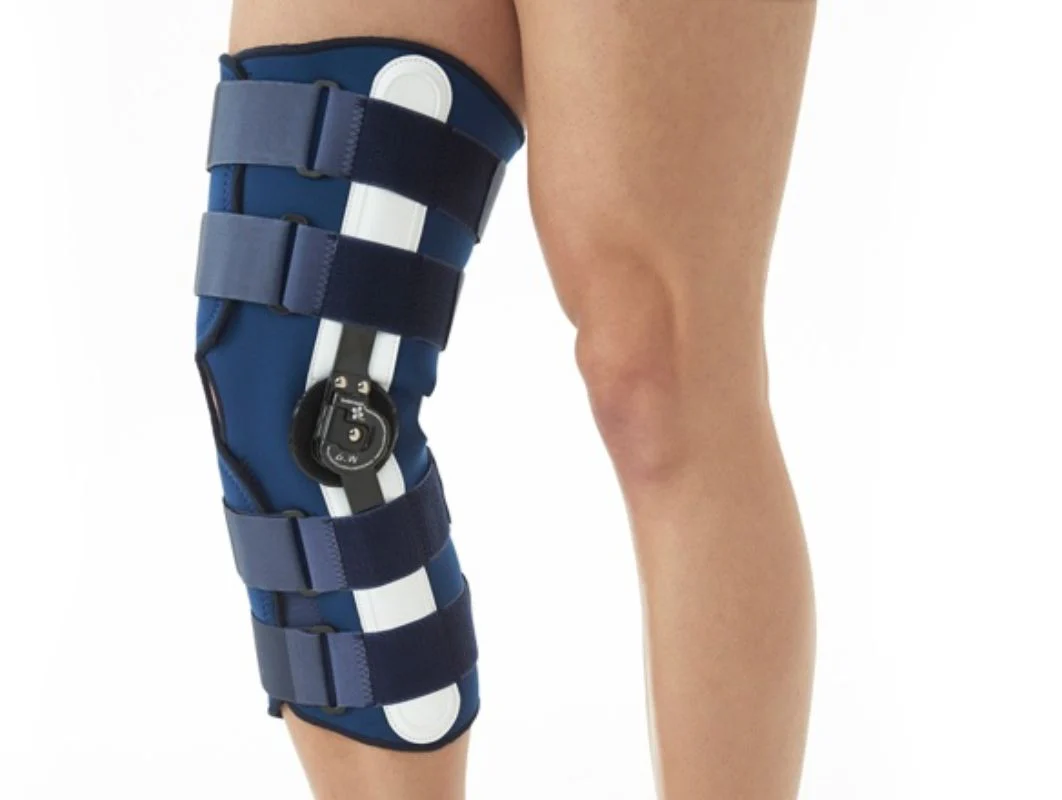 Dr.Med Rom Knee Brace With Dual Pin Lock Long K015 Large - Image 5