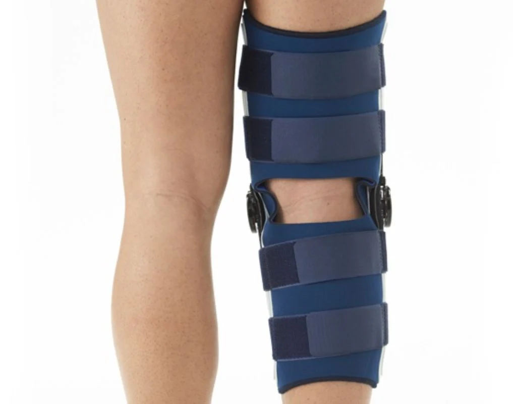 Dr.Med Rom Knee Brace With Dual Pin Lock Long K015 Large - Image 6