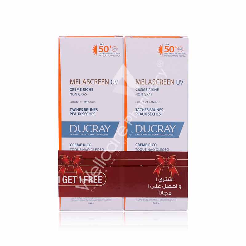 Ducray 1+1 Melascreen Spf 50+ Cream 40ml - Image 3