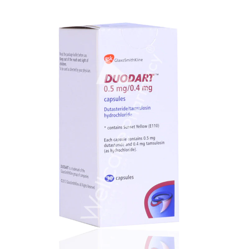 Duodart 0.5mg/0.4mg Capsules 30'S