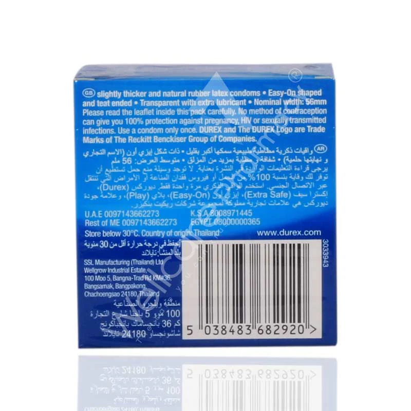 Durex Extra Safe Condoms 3'S - Image 3