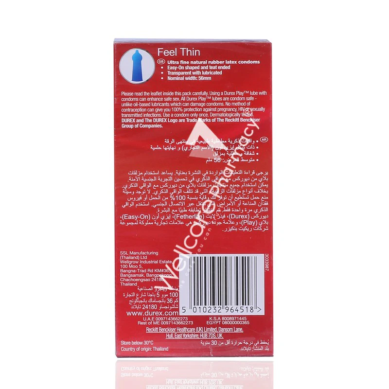 Durex Featherlite Feel Thin Condoms12'S - Image 3