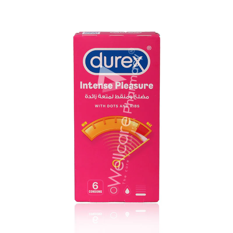 Durex Intense Pleasure Condoms 6'S