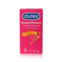 Durex Intense Pleasure Condoms 6'S - Image 2