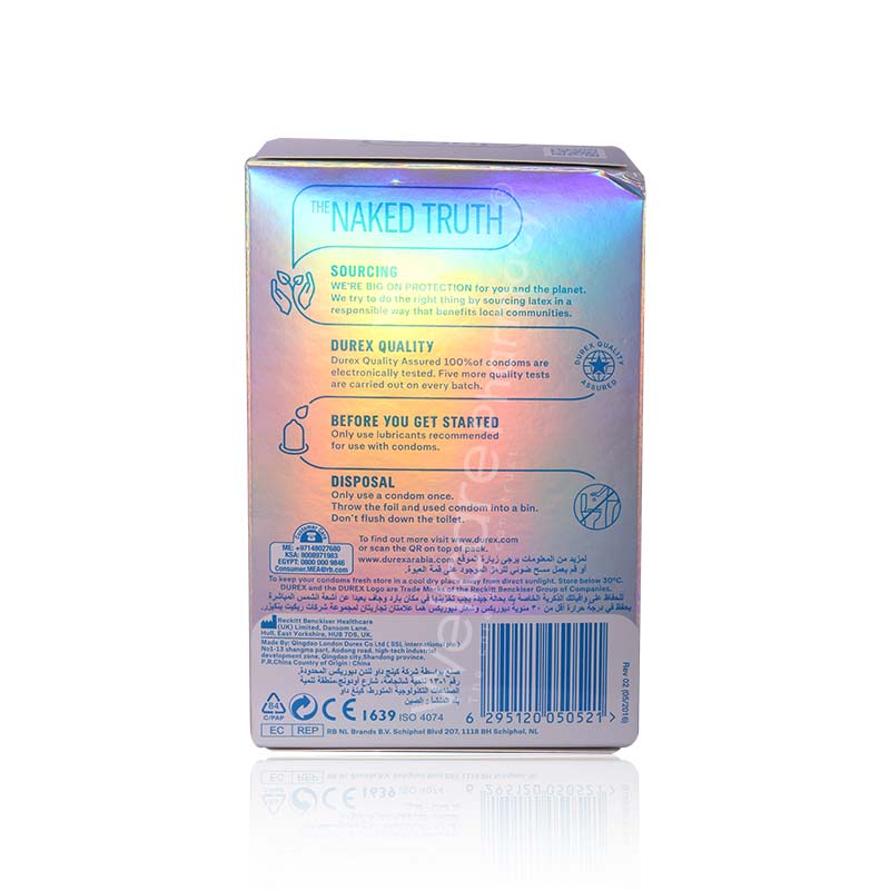 Durex Invisible Extra Thin Condom 20'S - Image 3