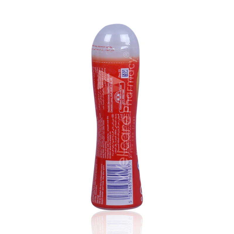Durex Play Saucy Strawberry Lubricant 50ml - Image 3