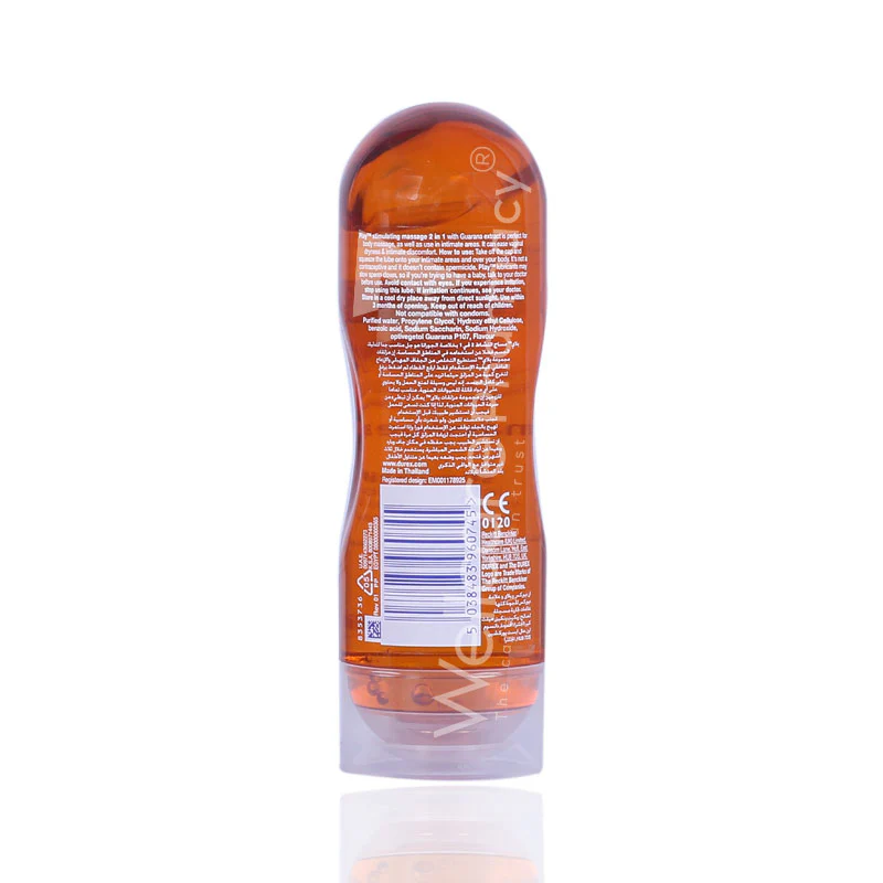 Durex Play Stimulating 2 In 1 Massage Gel 200ml - Image 3