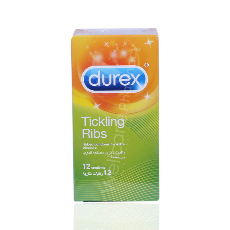 Durex Tickling Ribs Condoms 12'S